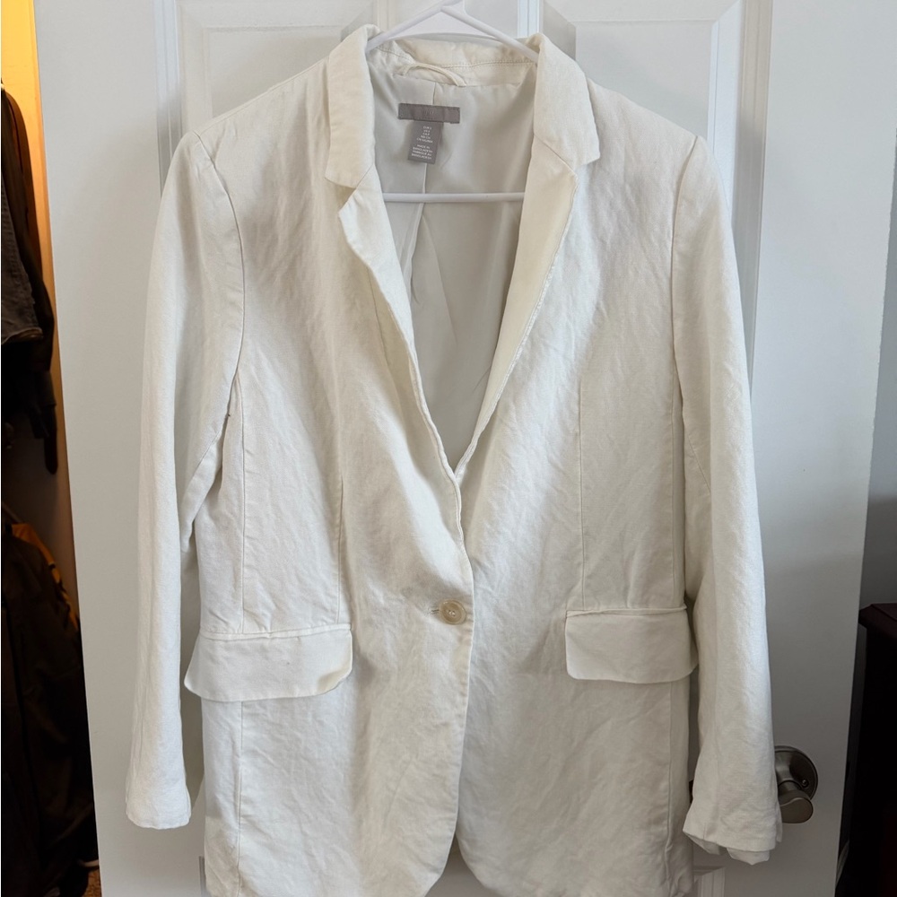 H&M Women’s White Blazer | Size Small